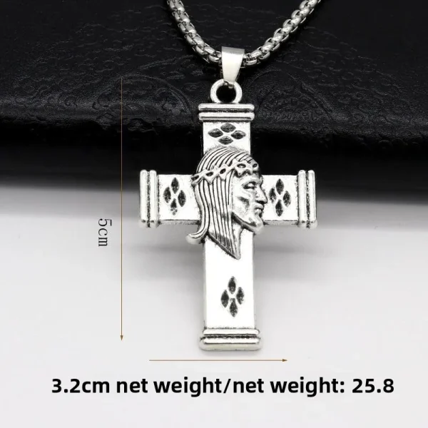 Wholesale Zinc Alloy Pendant Necklace Jewelry Accessory Retro Hip Hop Trendy Unisex