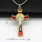 Wholesale Zinc Alloy Pendant Necklace Jewelry Accessory Retro Hip Hop Trendy Unisex - Image 3