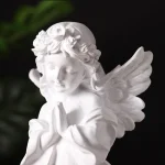Wholesale Nordic Angel Figurine Sculpture Home Office Decoration Plastic Crafts Resin Style - Image 4