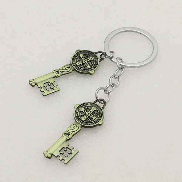 Alloy metal jewelry accessories, enamel couple two-piece set, creative keychain jewelry accessories, necklace pendant.