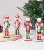 Wholesale Wooden Handmade Painted Christmas Nutcracker Figurine Decoration