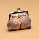 Catholic Virgin Mary Theme Jewelry Packaging Bags Rosary Storage Colorful Mini Bags Kiss-Lock Rosary Pouch Coin Purse Wholesale - Image 5