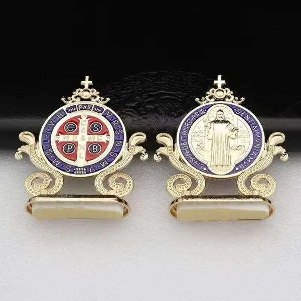 Wholesale Zinc Alloy Metal Craft Ornament Car Desktop Decoration Enamel Craft Home Decor Gift