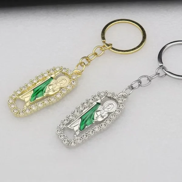 Catholic Alloy Metal Jewelry Accessories Color Retaining Micro-inlaid Enamel Jewelry Pendant Jewelry Accessories