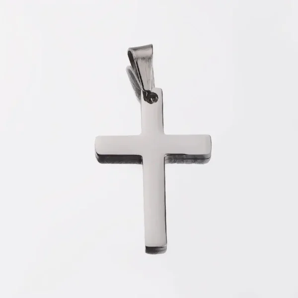 Wholesale Mirror Polished Stainless Steel Cross Pendant Charm 14x21mm 17x32mm DIY Jewelry Findings