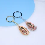 Catholic Virgin Metal Keychain Pendant Accessories Pendant Color, Zinc Alloy Jewelry Wholesale - Image 4