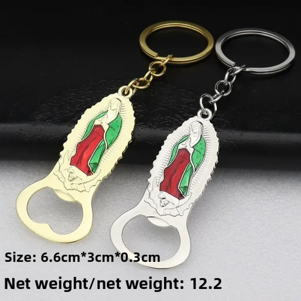 Alloy Metal Jewelry Accessories Color-retaining Micro-inlaid Enamel Parts Keychains & Bottle Openers
