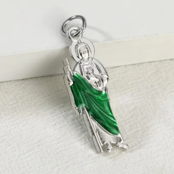 Catholic Alloy Metal Jewelry Accessories Color Retaining Micro-inlaid Enamel Jewelry Pendant Jewelry Accessories