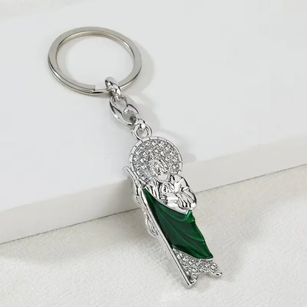 Catholic Alloy Metal Jewelry Accessories Color Retaining Micro-inlaid Enamel Jewelry Pendant Jewelry Accessories