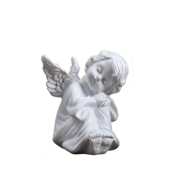 Wholesale Nordic Angel Figurine Sculpture Home Office Decoration Plastic Crafts Resin Style