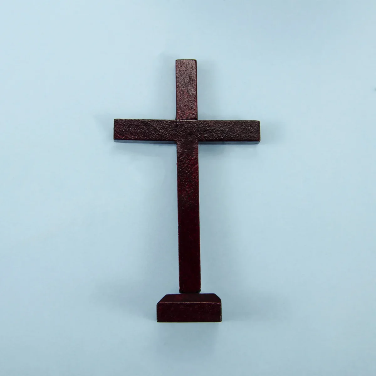 New Design Pine Wood Cross Decoration Easter Tabletop Home Office Decor Handmade Craft - Image 6