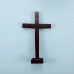 New Design Pine Wood Cross Decoration Easter Tabletop Home Office Decor Handmade Craft - Image 6