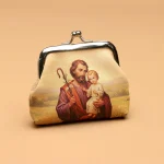 Catholic Virgin Mary Theme Jewelry Packaging Bags Rosary Storage Colorful Mini Bags Kiss-Lock Rosary Pouch Coin Purse Wholesale - Image 4