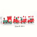 Wholesale Wooden Christmas Train Decoration Home Decor Gift Figurine - Image 6