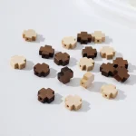 Natural Cross Multi-color Mixed Perforated Cross DIY Beaded Accessories Wholesale - Image 2