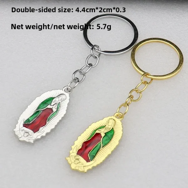 Alloy Metal Jewelry Accessories Color-retaining Micro-inlaid Enamel Parts Keychains & Bottle Openers