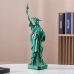 Wholesale Plastic Statue Liberty Figurine Home Office Decoration Shelf Decor Craft Gift - Image 2