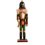 Wholesale 30cm Wood Nutcracker Soldier Figurine Vintage Christmas Home Decoration Handmade Painted - Image 5