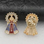 New Alloy Metal Jewelry, Versatile Clothing Accessories Brooch, Cufflinks, Hat Decorative Waist Pin - Image 2