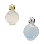 Glass jewelry holy water bottle ornament transparent glass 15ml container rose cover holy water bottle jewelry - Image 5