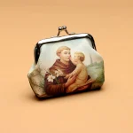 Catholic Virgin Mary Theme Jewelry Packaging Bags Rosary Storage Colorful Mini Bags Kiss-Lock Rosary Pouch Coin Purse Wholesale - Image 2
