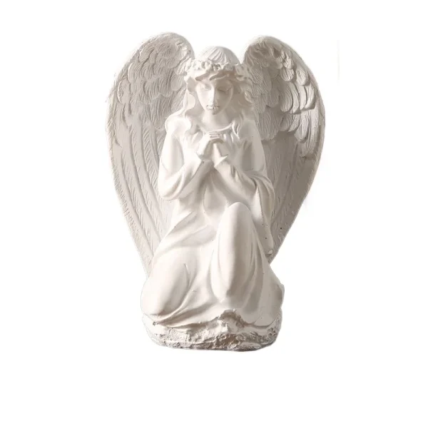 Wholesale Nordic Angel Figurine Sculpture Home Office Decoration Plastic Crafts Resin Style