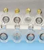 15Ml container rose holy water bottle transparent glass bottle packaging container jewelry other decorative ornaments