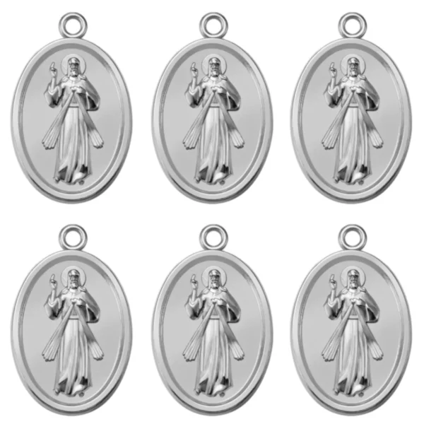 Wholesale Zinc Alloy Virgin Mary Pendant Charm Necklace Keychain Accessories Unisex