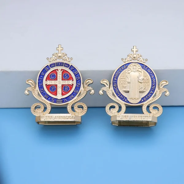 Wholesale Zinc Alloy Metal Craft Ornament Car Desktop Decoration Enamel Craft Home Decor Gift