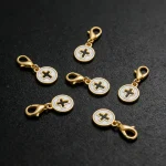 Cross pendant accessories pendant DIY handmade accessories metal jewelry accessories wholesale - Image 2