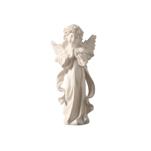 Wholesale Nordic Angel Figurine Sculpture Home Office Decoration Plastic Crafts Resin Style