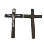 Retro cross pendant, home wall decoration pendant, solid wood pendant, foreign trade supply, jewelry - Image 5