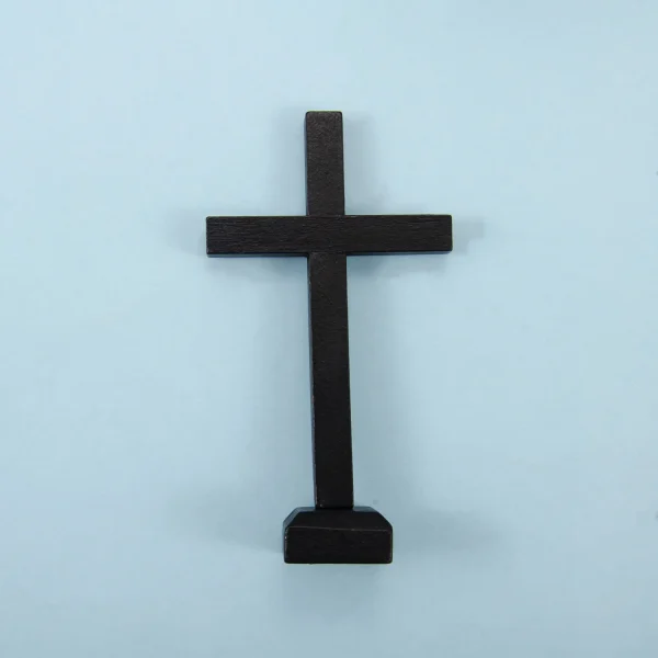 New Design Pine Wood Cross Decoration Easter Tabletop Home Office Decor Handmade Craft