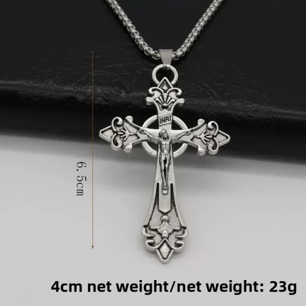 Wholesale Zinc Alloy Pendant Necklace Jewelry Accessory Retro Hip Hop Trendy Unisex