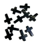 Wholesale Natural Stone Cross Pendant No Hole Charm DIY Jewelry Accessories Unisex - Image 5