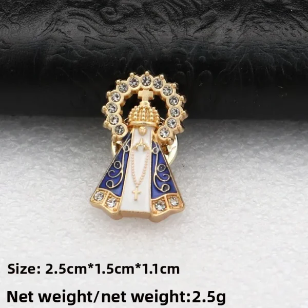 New Alloy Metal Jewelry, Versatile Clothing Accessories Brooch, Cufflinks, Hat Decorative Waist Pin