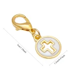 Cross pendant accessories pendant DIY handmade accessories metal jewelry accessories wholesale - Image 5