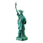 Wholesale Plastic Statue Liberty Figurine Home Office Decoration Shelf Decor Craft Gift - Image 5