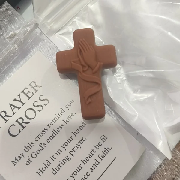 Wholesale Plastic Prayer Cross Handmade Bag Prayer Gift Pocket Cross