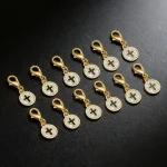 Cross pendant accessories pendant DIY handmade accessories metal jewelry accessories wholesale