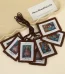 Factory Direct Sales Religious Children’s Woven Labels Tags Customizable Text Patterns Clothing Accessories Textil