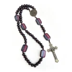 Wood Rosary With Portuguese Prayer Cards Our Lady of Aparecida Catholic Rosary Brazil Gift Rosario Catolico Religious Jewelry - Image 5