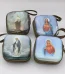 Catholic Rosary Box Pendant BoxCoin Purse Packaging Tin BoxStorage Case, Zipper Bag Luggage Charm
