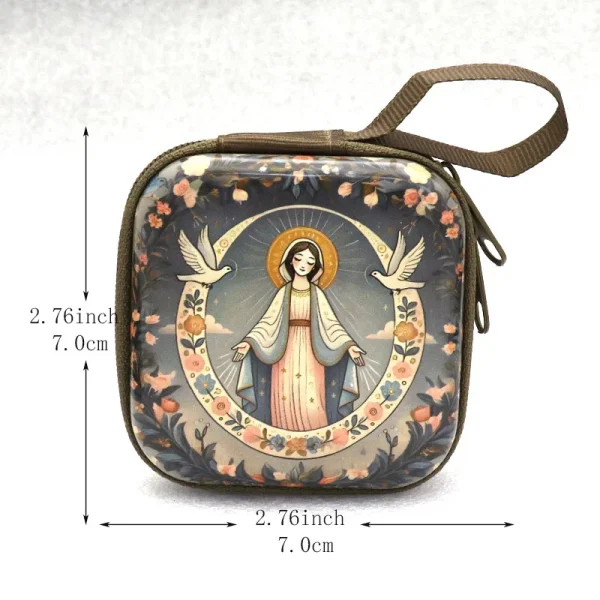 Wholesale Knitted Creative Pendant Coin Storage Pouch Party Gift Square Cartoon Backpack Charm