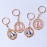 Wholesale Zinc Alloy Rhinestone Keychain Charm Bag Decor Accessories