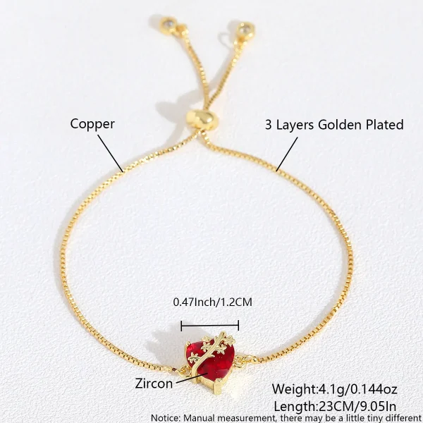 Wholesale Zinc Alloy Rhinestone Pendant Charm Bracelet Sweet Heart Cross Crown Jewelry Accessories