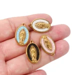 Wholesale Stainless Steel Pendant Charm Necklace DIY Jewelry Accessories Handmade Unisex - Image 4