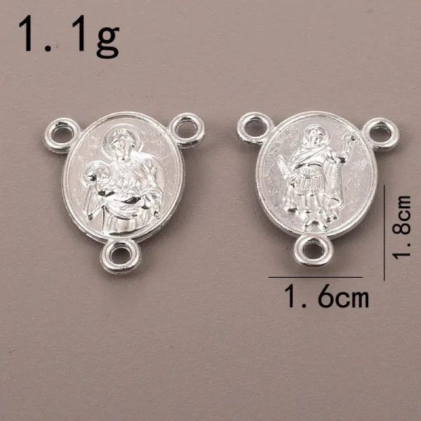 Wholesale Vintage Zinc Alloy Oval Pendant Charm Necklace DIY Jewelry Accessories