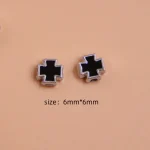 Wholesale Cross Black Beads DIY Jewelry Making Craft Accessories - Image 3
