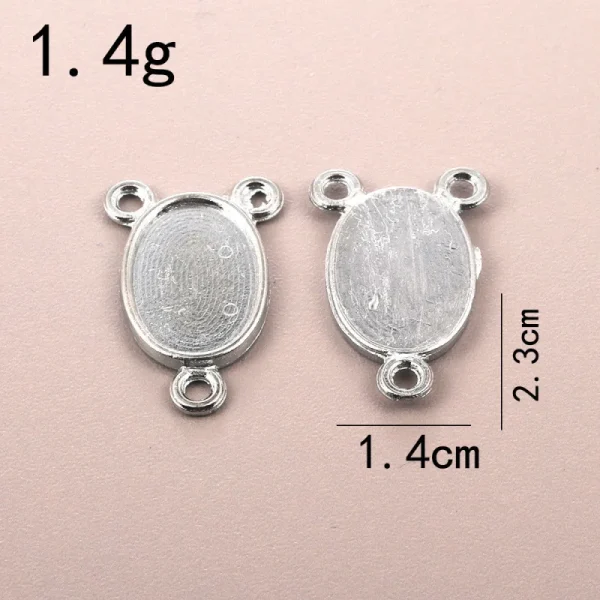 Wholesale Vintage Zinc Alloy Oval Pendant Charm Necklace DIY Jewelry Accessories